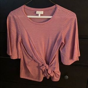 Belle du jour bow tie shirt